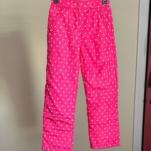 Gymboree Pink Polka Dot Sweatpants
